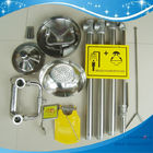 SH712BSHP-Heat proof SCALD PROTECTION  SAFETY SHOWER & EYE WASH COMBINATION UNIT WITH THERMAL MIXING VALVE lab eye wash